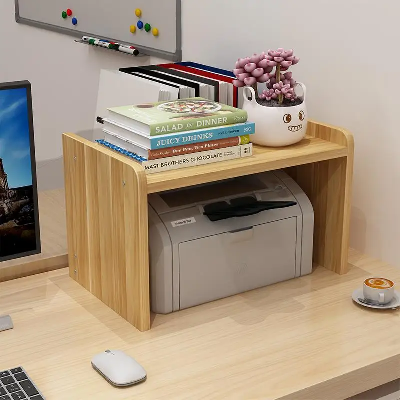 

Office Printer Stand Multi-layer Storage Rack Home Functional Prize Collection Desktop Copier Stand Artificial Board Rack