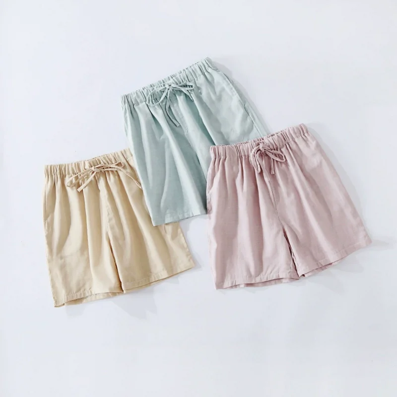 

2026 New Summer Women's Shorts Cotton Ladies Shorts Casual Home Pants Casual Loungewear Pajama Short Pants for Women Homewear