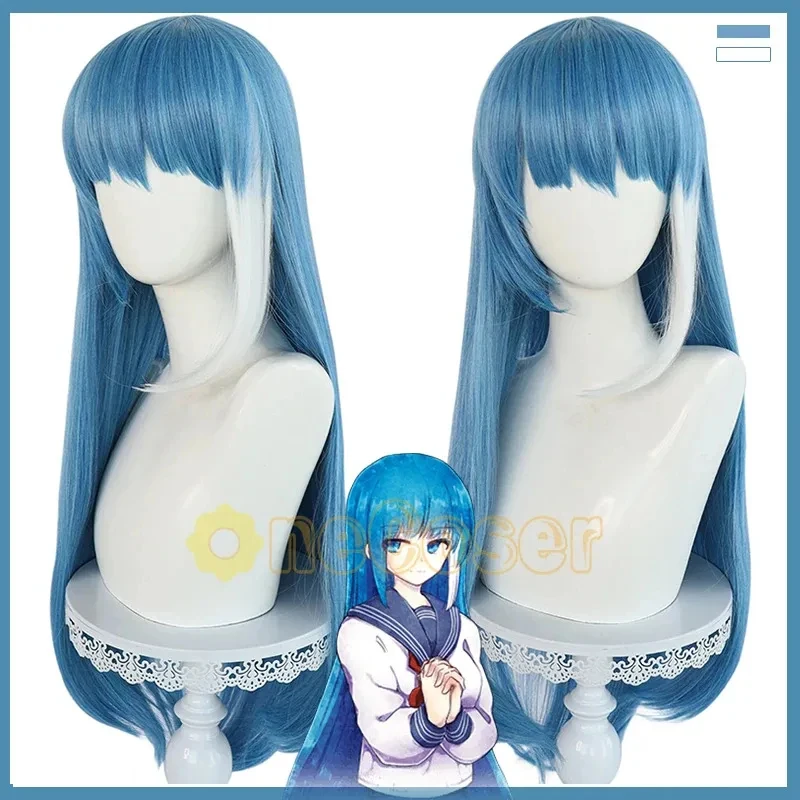 ADFF15 Mutsumi Косплей-парик д – обзор и цена Anime Cosplay Blue Hair
