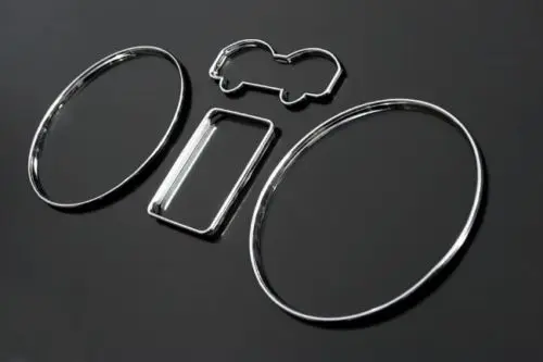 

Premium Grade Chrome Speedometer Gauge Dial Rings Bezel/Trim for VW Golf 4 MK4 Passat 3B B5 T4 Van