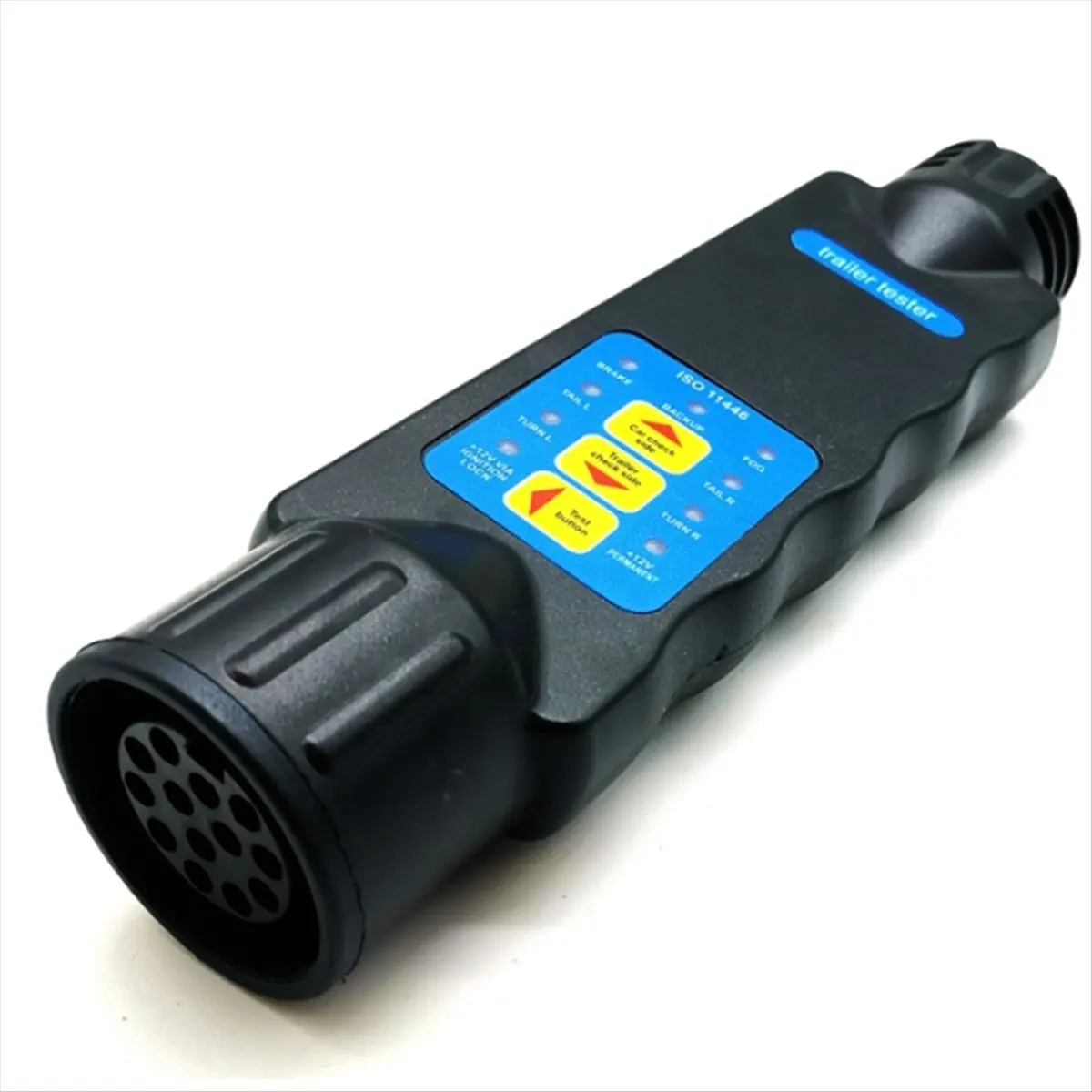 ABIU 12V 13 Pin Trailer Tester Diagnostic Tools Wiring Check Light Test Plug Socket Adapter Car Truck Caravan Accessories