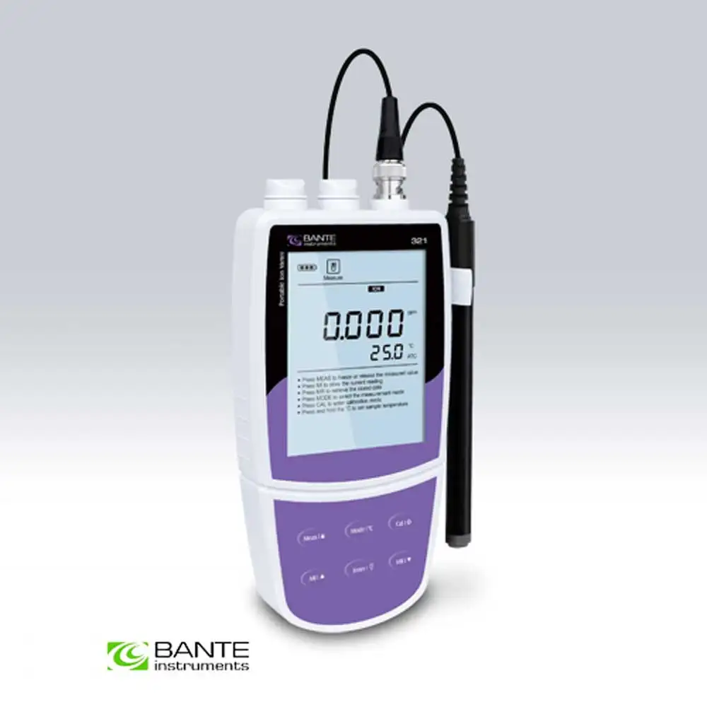 Bromide Meter Portable Bromide Analyzer ISE Br ion concentration tester usb to pc data store Brand BANTE