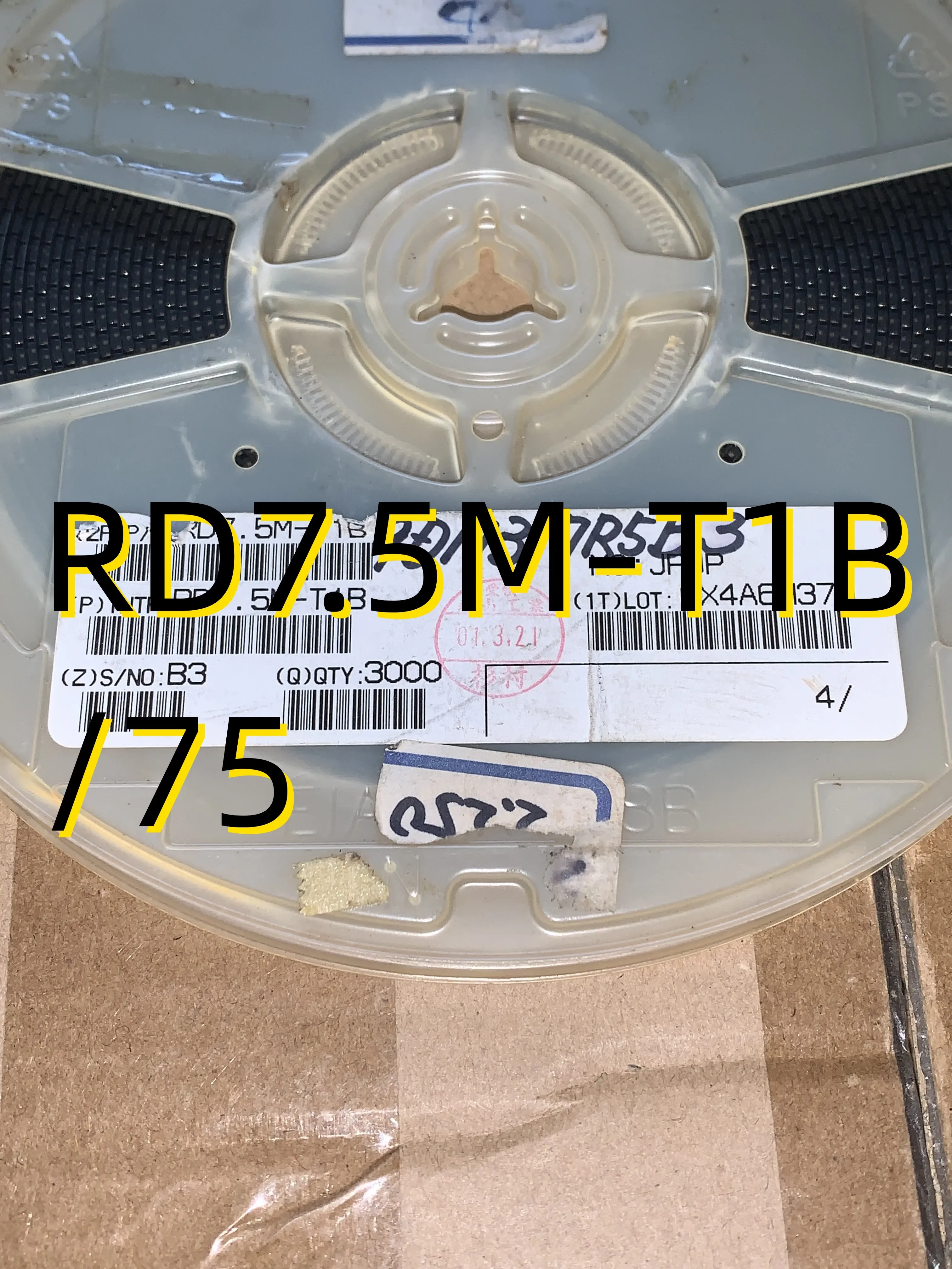 10pcs RD7.5M-T1B /75