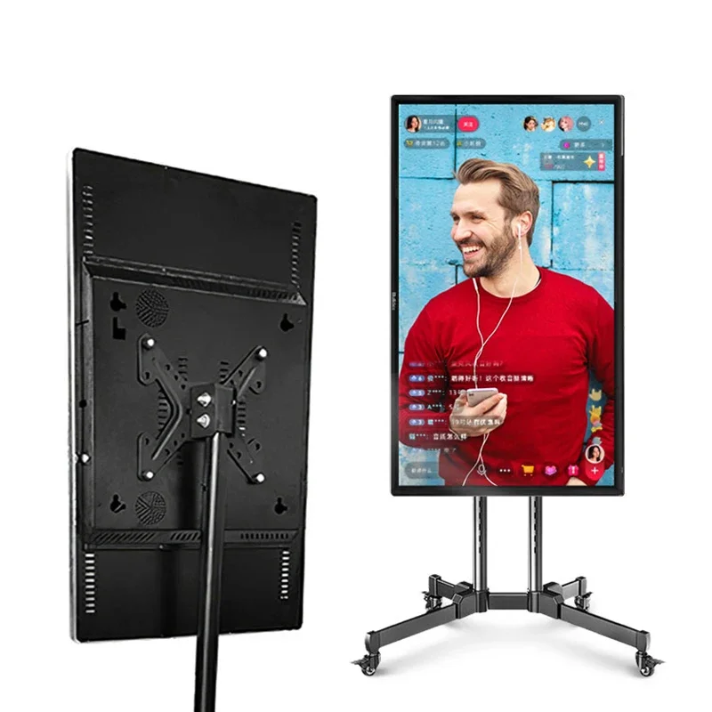 2026 New New Style LCD Screen Professional Live Video Broadcast Equipment Streaming Stand Advertising Machine