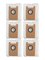 6 Pack Dust Bags Replacement Dust Bags For Ultenic  For T10 Lite Robot Vacuum Cleaner Robot Vacuum Cleaner Dust Bag Accessories