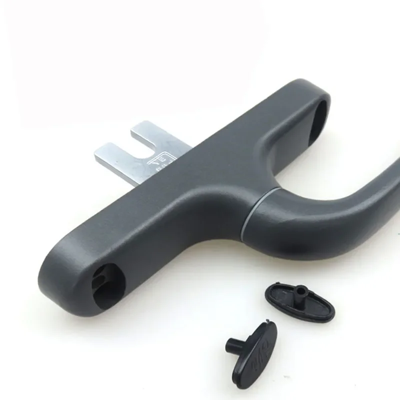 50 Type Aluminum Alloy Window Handle Flat Open Window  External Push Door And Window Transmission Handle External Opening