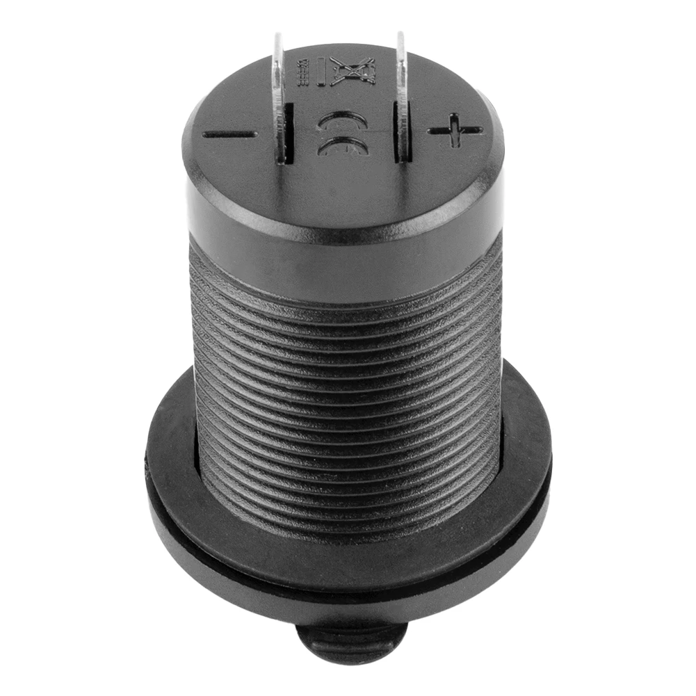 

4 Ports Dual USB Charger Socket for 12V 24V Systems Flush Mount Design for Cars and Campers with Safety Features