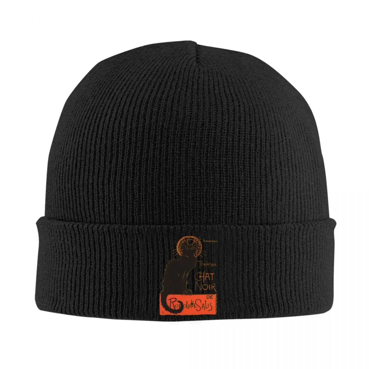 

Tournee Du Chat Noir After Steinlein A Knitted Hat Cap