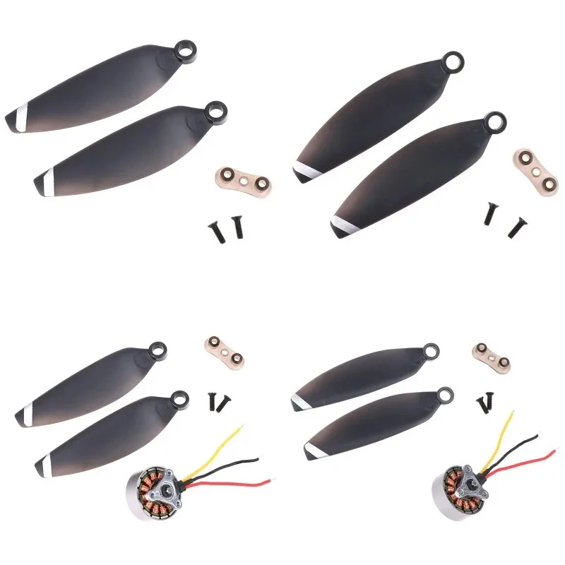 Mini Multi-rotor 2350KV CW CCW 18mm Brushless Motor 2-3S Outer Rotor With Black Blade BLDC For DIY Mini Drone FPV RC Quadcopter