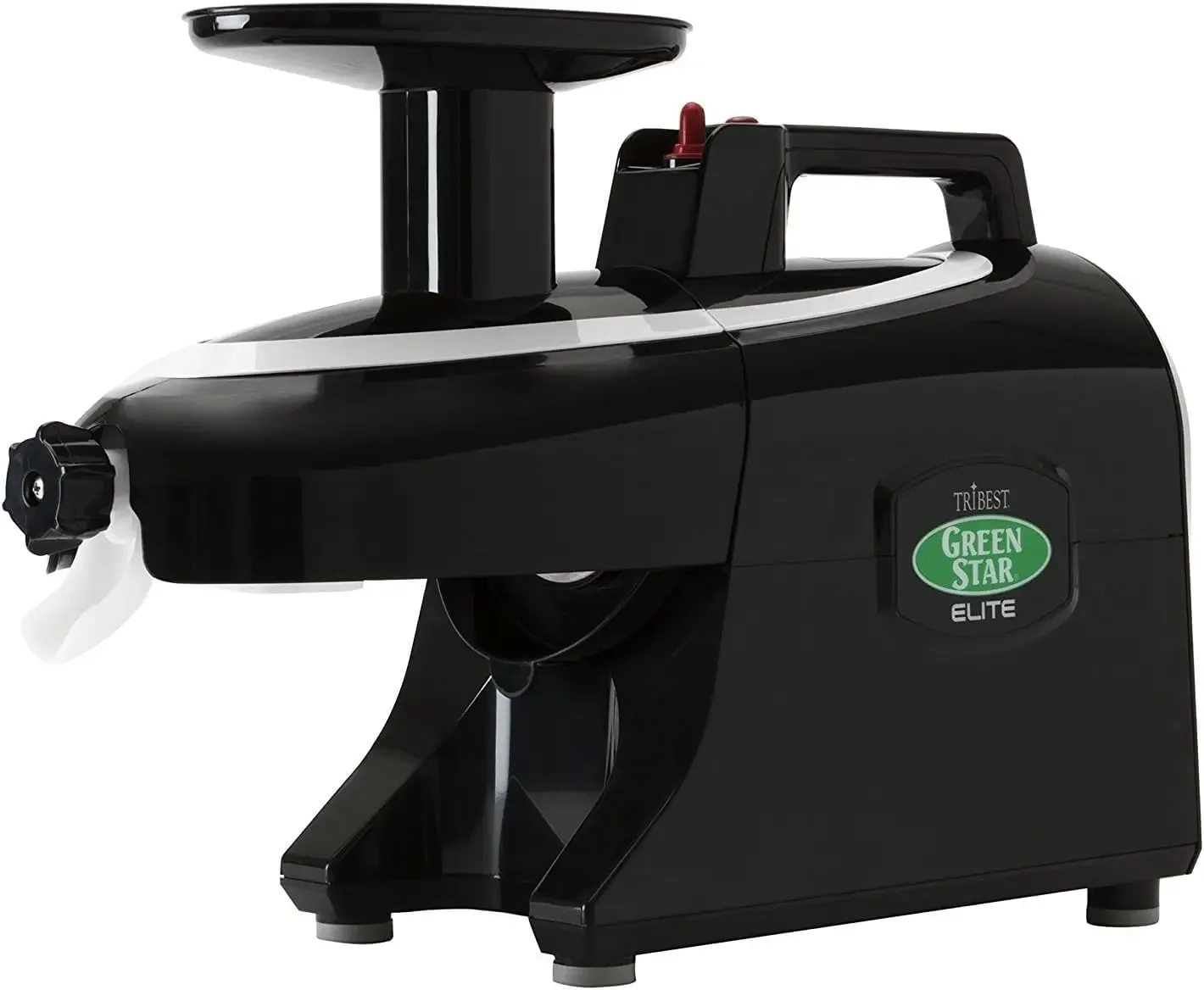 -5010 Elite Twin Gear Prensa a frio Espremedor de mastigação lenta (preto)
