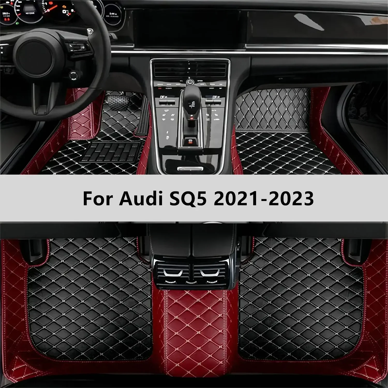 Custom Car Floor Mats For Audi SQ5 2021-2023 Floor Mat Car Mat Accessories Interior Accessories