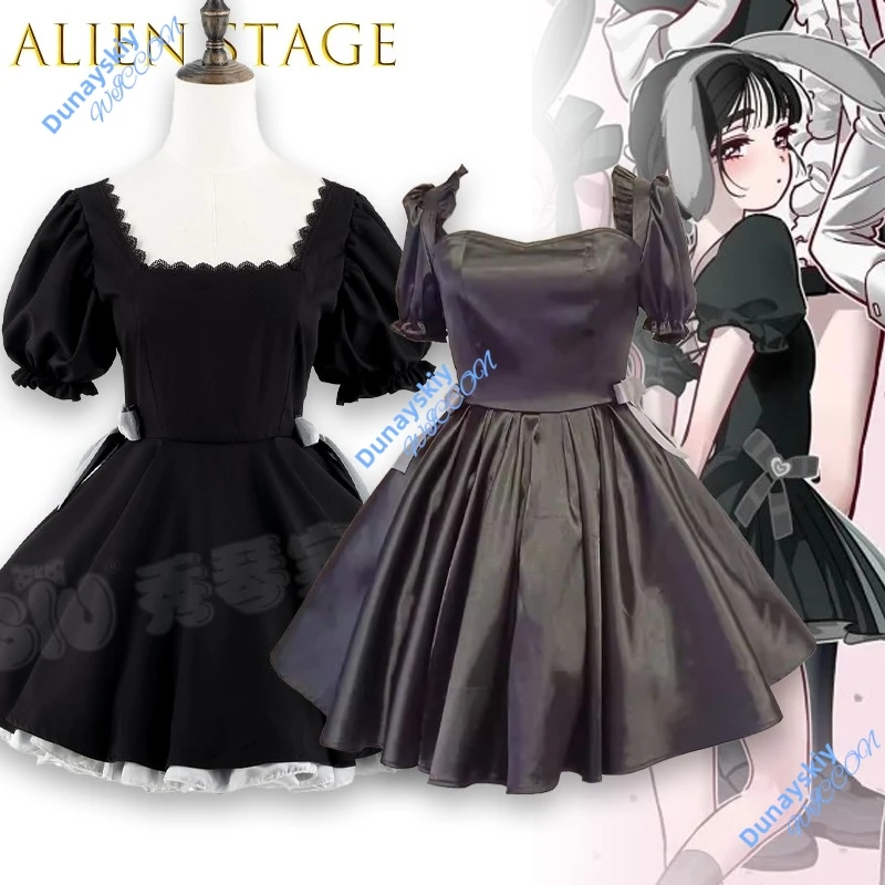 Alien Stage Rabbit House SUA Hyuna disfraz de Cosplay vestido de manga abombada traje de personaje de Anime Halloween