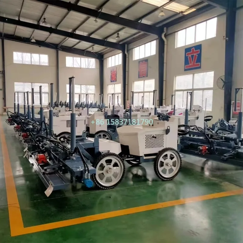 High Quality Laser Leveling Machine Telescopic Arm Type Factory Building Construction Laser Ground Laser Leveling Machine Price