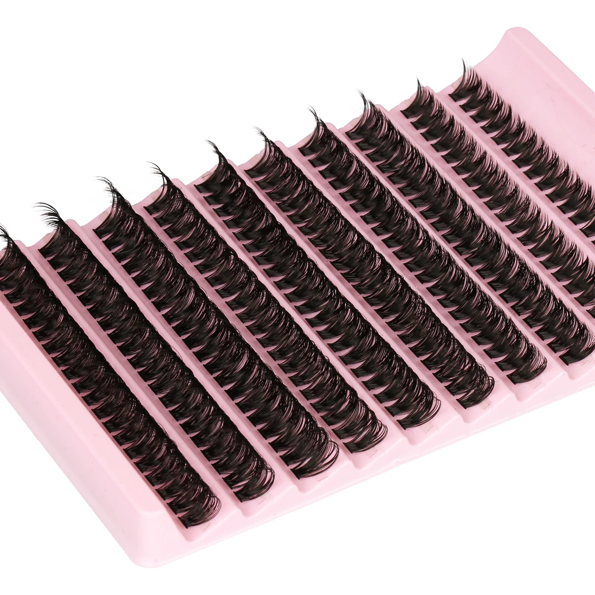 Kit de grappes de cils 8-16mm mélange bricolage Kit d'extension de cils cils Bond & joint pince à épiler brosse grappes de cils ensemble maquillage