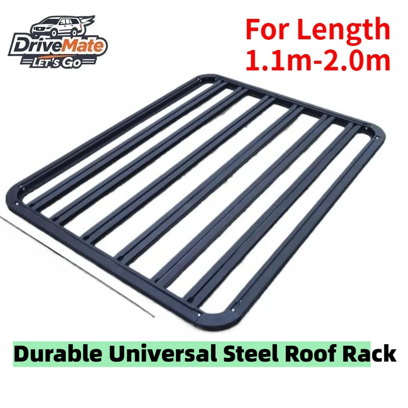 Durable Universal Steel Roof Rack Cargo Basket for Car and SUV Multi Size Available Storage Carrier for Suv Travel and Camping