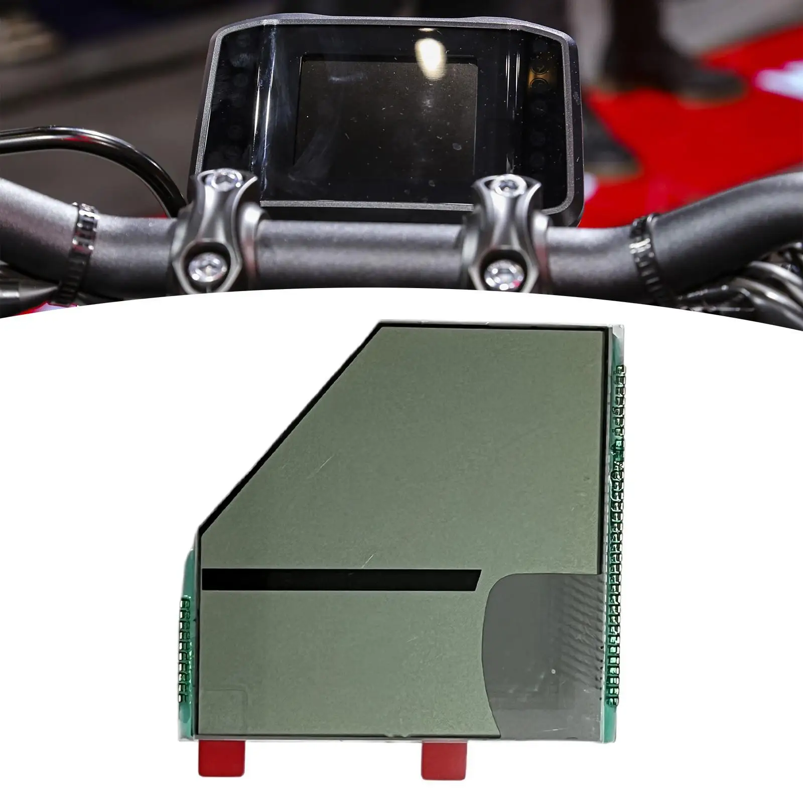 

Motorcycle Meter Display, Speedometers Instrument LCD Screen Premium High Performance Repair Part Replaces for Yzf R1