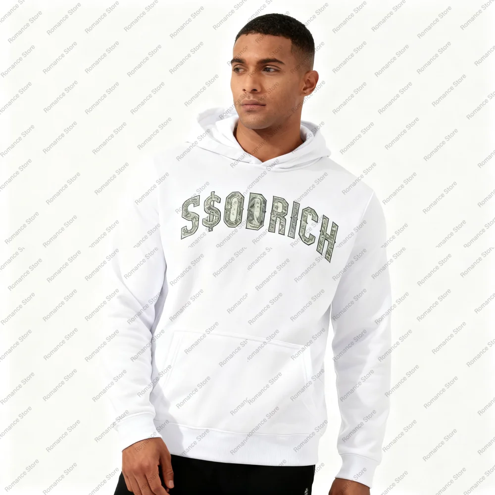 New Men's Fashion Hoodie Loose Casual Hip Hop Street Character Cotton Printed Hoodie Men's Sweatshirt Women's Hoodie Kids Hoodie