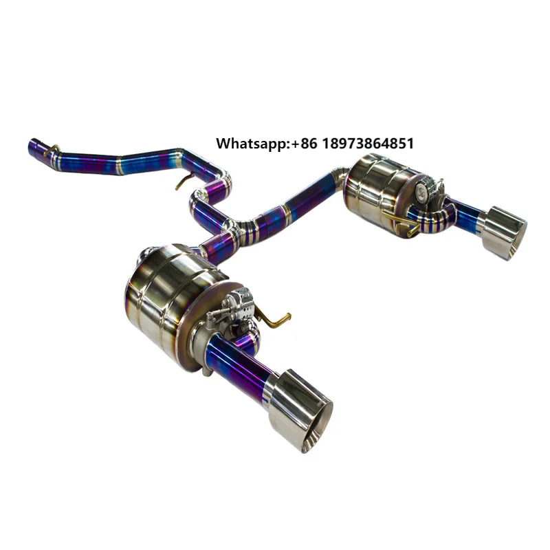 

Hot Sell High Performance Auto Engine Parts Titanium Y Pipe Exhaust for VW Passat R36