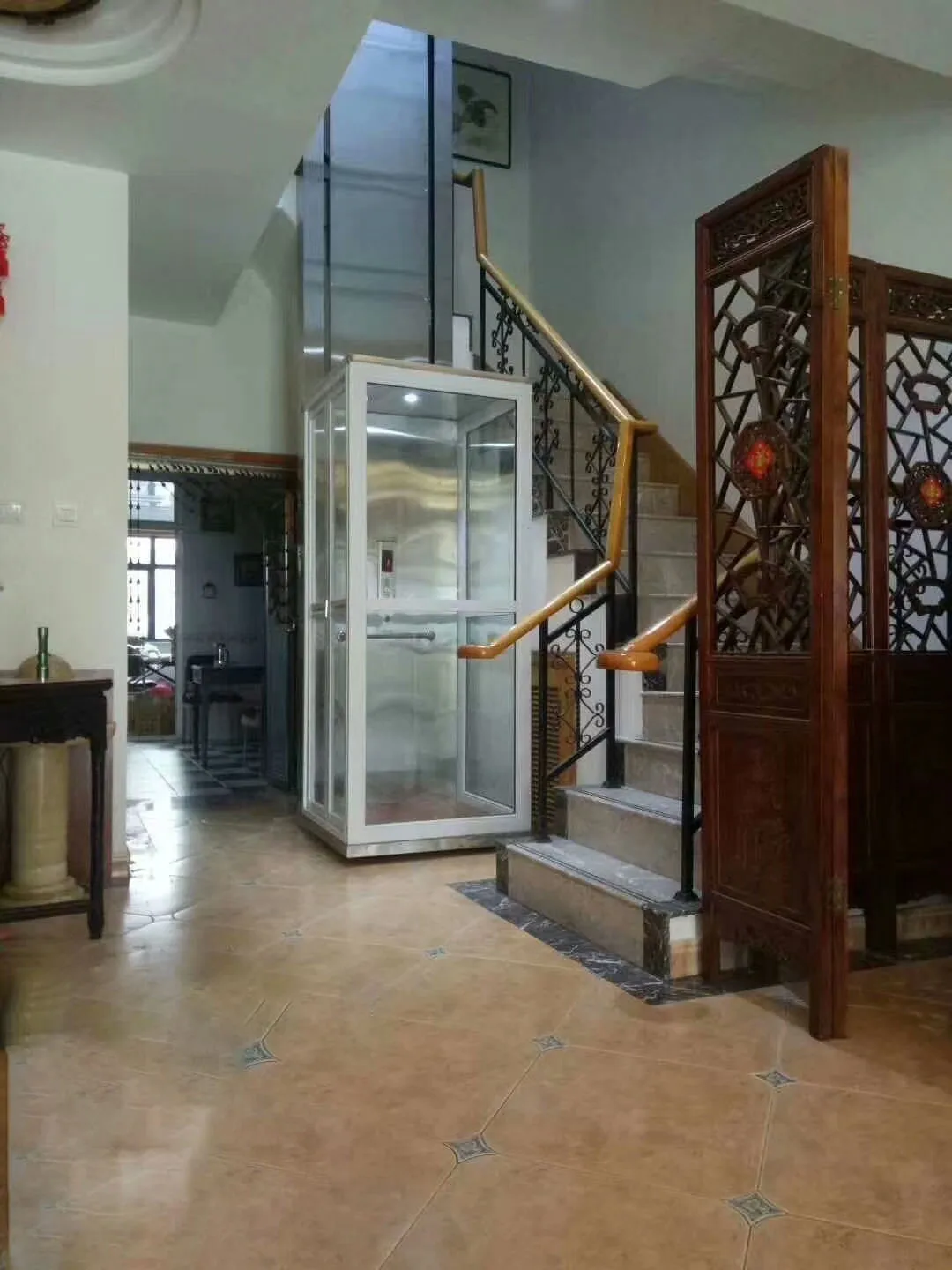 Home Elevator Lift Small Size Residential Lift With Low Noise