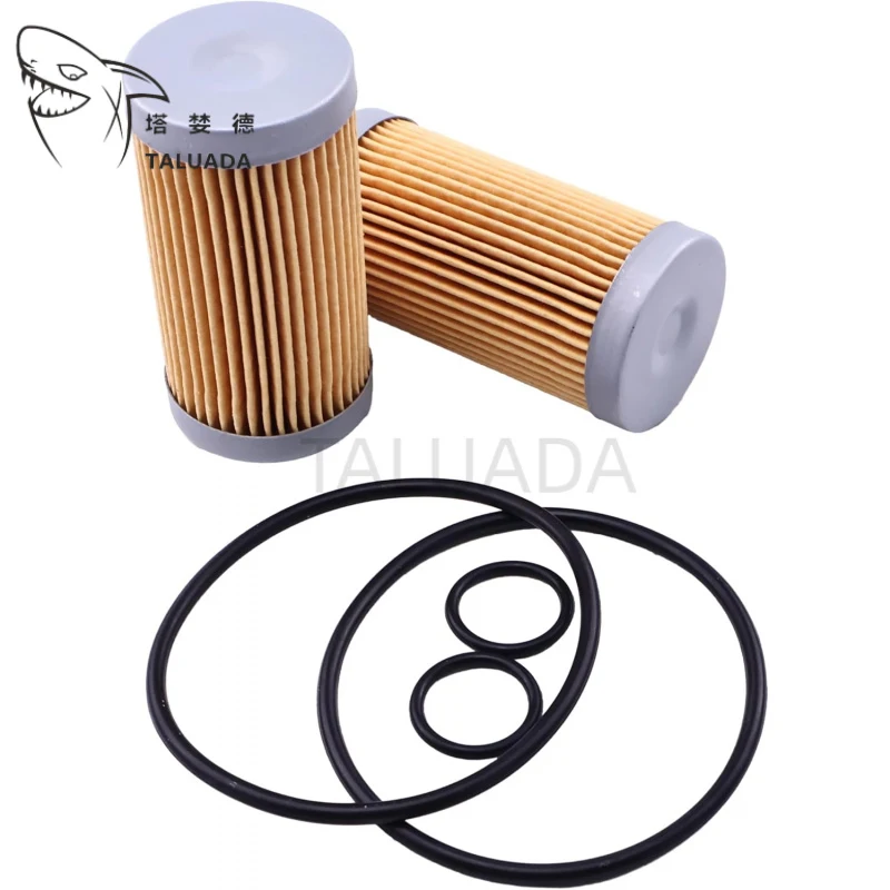 2PCS 104500-55710 Fuel Filter with O-Ring For YM1301 YM1301D YM1500 YM1502 YM2000 YM2000D YM2200 YM2200D YM2210 YM2210D