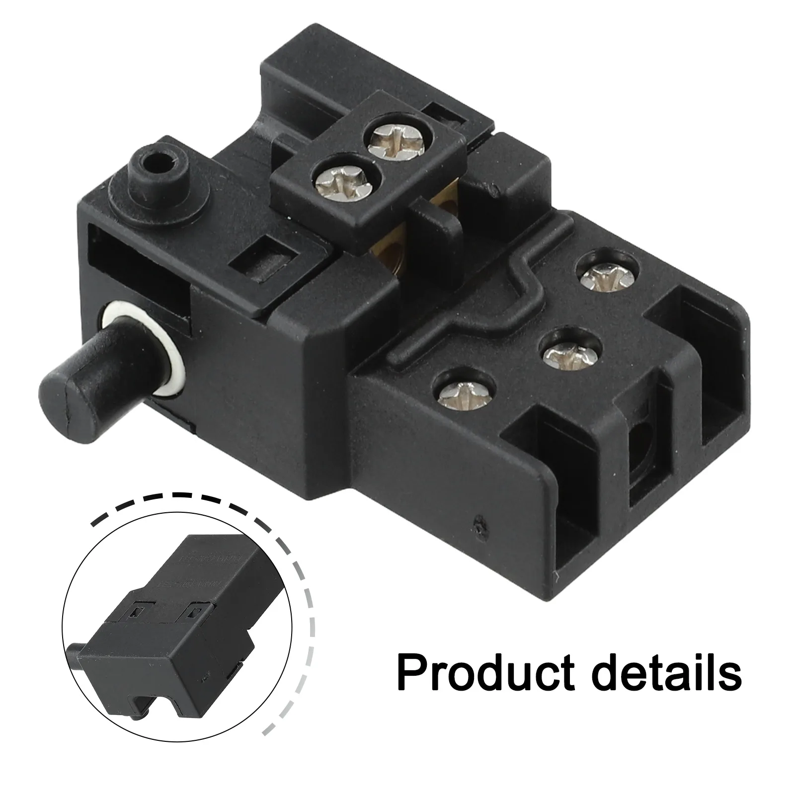 As Picture 650677-7 Switch Compatible Switch For Devices Knob HR 5001 C Tool Compact Size Design Easy Installation