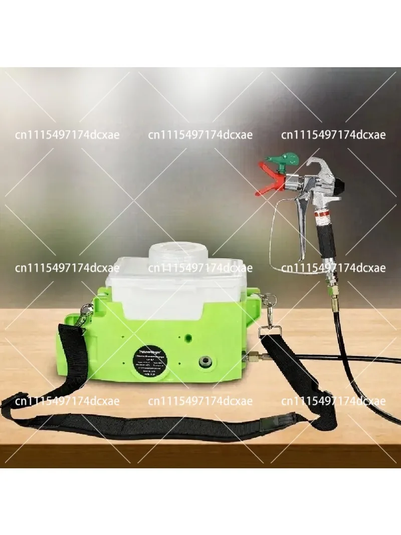 Cordless Backpack Sprayer with 6-Level Adjustable Pressure Spray Gun, Leak-Proof Portable Painting Tool
