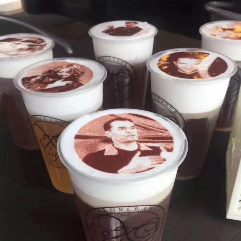 طابعة طعام تجارية أوتوماتيكية STLF JW EVEBOT EB-Pro لصور السيلفي عالية الدقة وفن اللاتيه على القهوة ورغوة الحليب والكعك في 5 #3