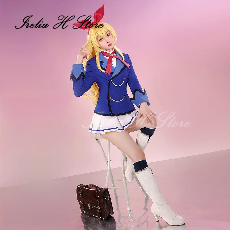 

Женское платье с надписью H Store аниме Aikatsu! Косплей Hoshimiya Ichigo Косплей Костюм Hoshimiya Ichigo JK школьная форма платье