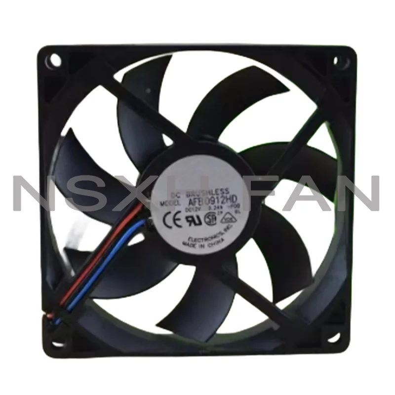 Ventilador ATX, Novo, AFB0912HD, 902012V, 9cm