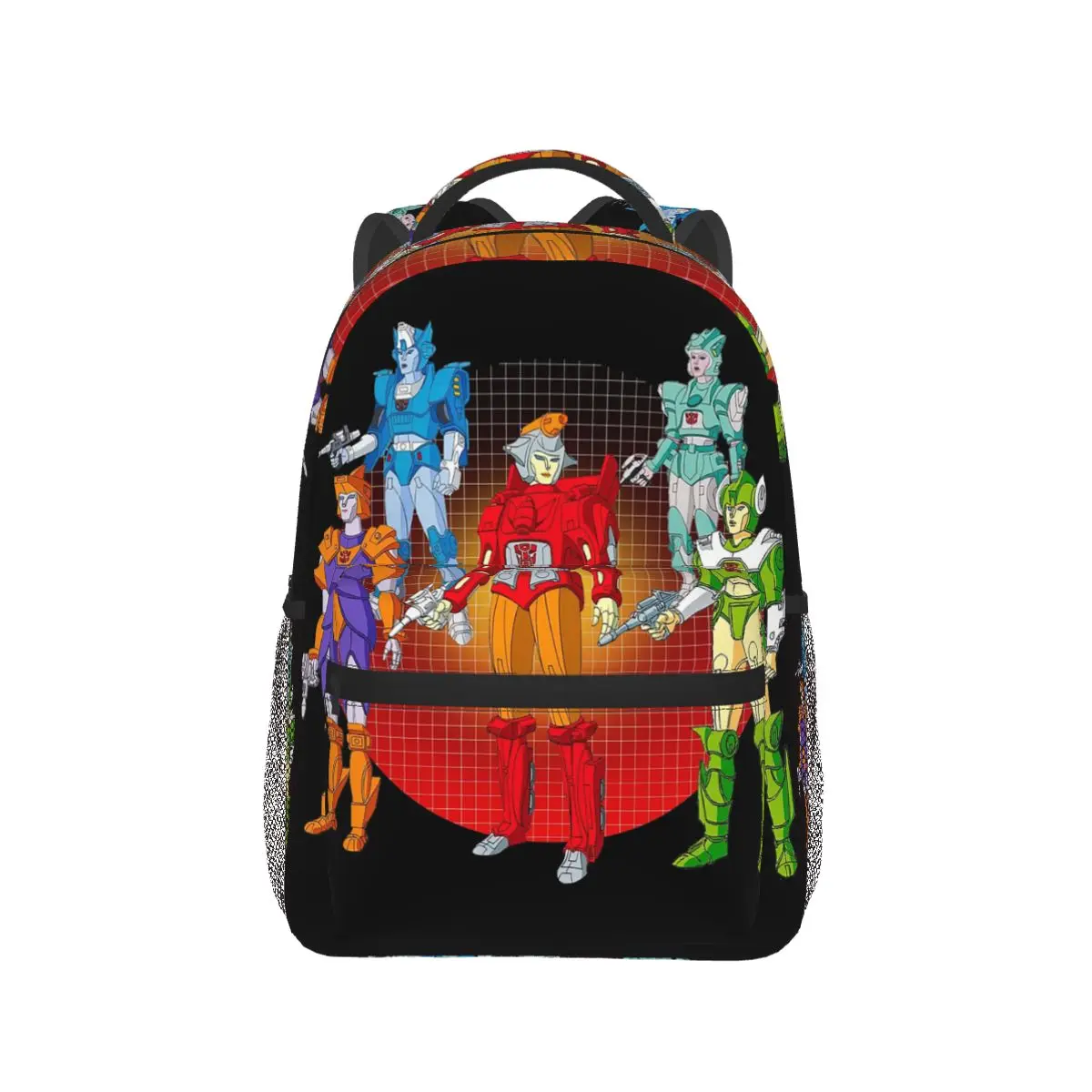 

Female Autobots Transformer G1 V2 Backpack Daypack Large Capacity Boys Girls BookBag School Bag Shoulder Bags for Men Women