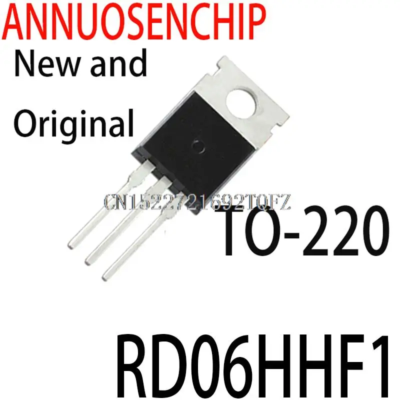 2PCS New and Original RD06HHF1-101  RD06 HHF1 TO-220 2Sc2166  C2166= RD06HHF1