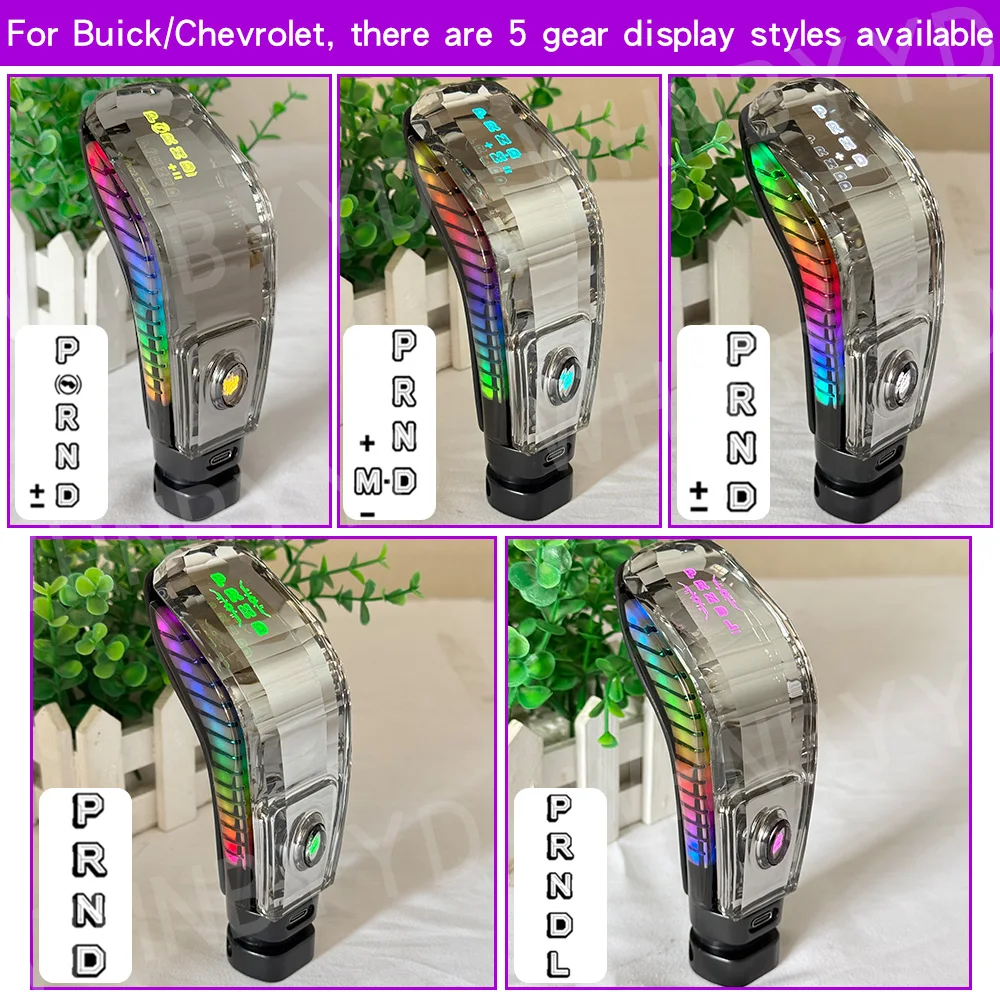 7Color LED Crystal Gear Shift Knob For Buick Regal Excelle Chevrolet Opel Astra J Insignia Zafira Car Shifter Handle Accessories