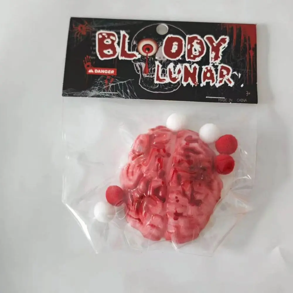 Gifts Slow Rising Squishy Cube Slow Rebound Horror Style Stress Relief Toy Squeeze Toy Spooky Design Fidget Toy Party Favors