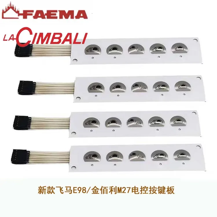 FAEMA Pegasus E98/LA CIMBALI Kimberly-Clark M27 coffee machine brewing head key board press key accessories