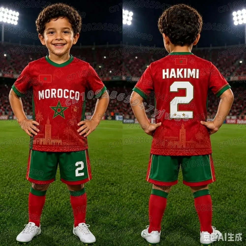 Inazuma Eleven Fußball-Trikot-Set, 3D-Axel-Blaze-Druck, Cosplay, Kinder-T-Shirt, Shorts-Set, Trainingsanzug, 2-teiliges Set, Kind-Eltern-Set – Detail 10