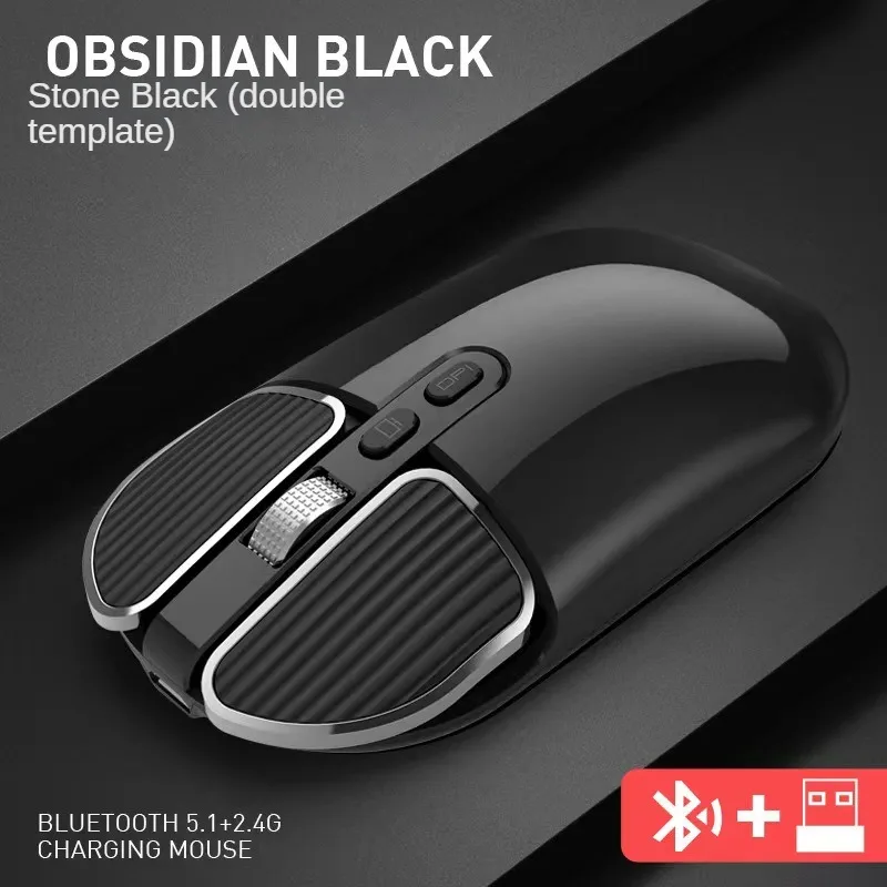 Wireless Mouse Bluetooth RGB Rechargeable Mouse Wireless Computer Silent Mause Backlit Ergonomic Gaming Mouse For Laptop PC