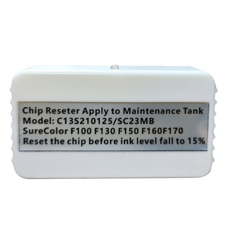 1PCS SC23MB Maintenance Tank Chip Resetter For Epson SureColor F100 F130 F160 F170 SC-F100 SC-F130 SC-F160 SC-F170 Printers