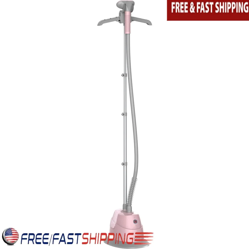 

Отпариватель для одежды 1500 Вт, 1,3 л, резервуар для воды, непрерывная пара, эргономичная насадка для брюк, пресс для ткани, быстрый нагрев