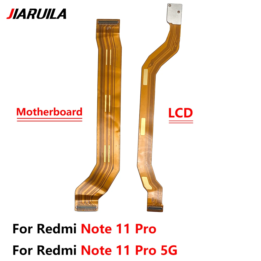 10 Pcs New Main FPC LCD Display Screen Ribbon Connect Mainboard Flex Cable For Redmi Note 11 Pro 5G / For Xiaomi Poco X4 Pro 5G