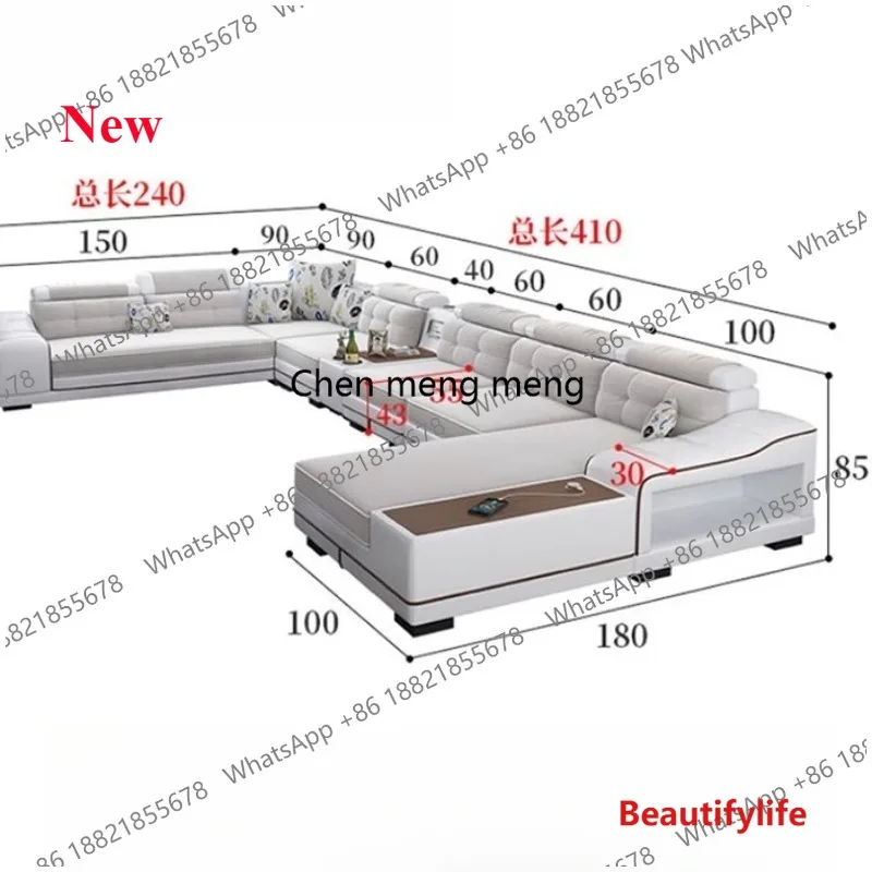 a17  Lazy Lounge Sofa Comfortable Double Designer Armchair Sofa Couple Bed Family Muebles Para El Hogar Home Accessories