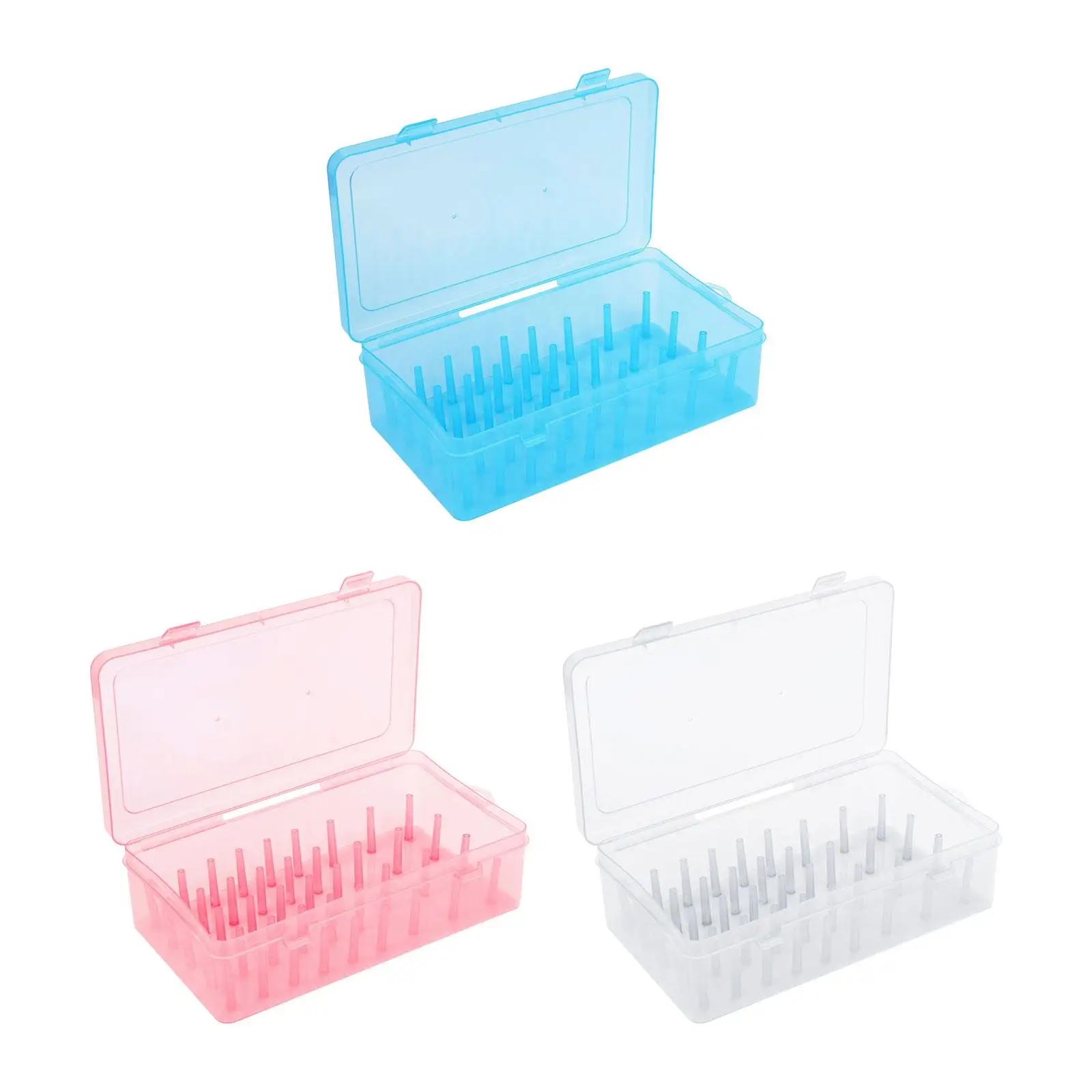 Sewing Thread Storage Box Sewing Reel Case DIY Craft Sorting Holder Bobbin Carrying Case for Sewing Bobbin Knitting Household