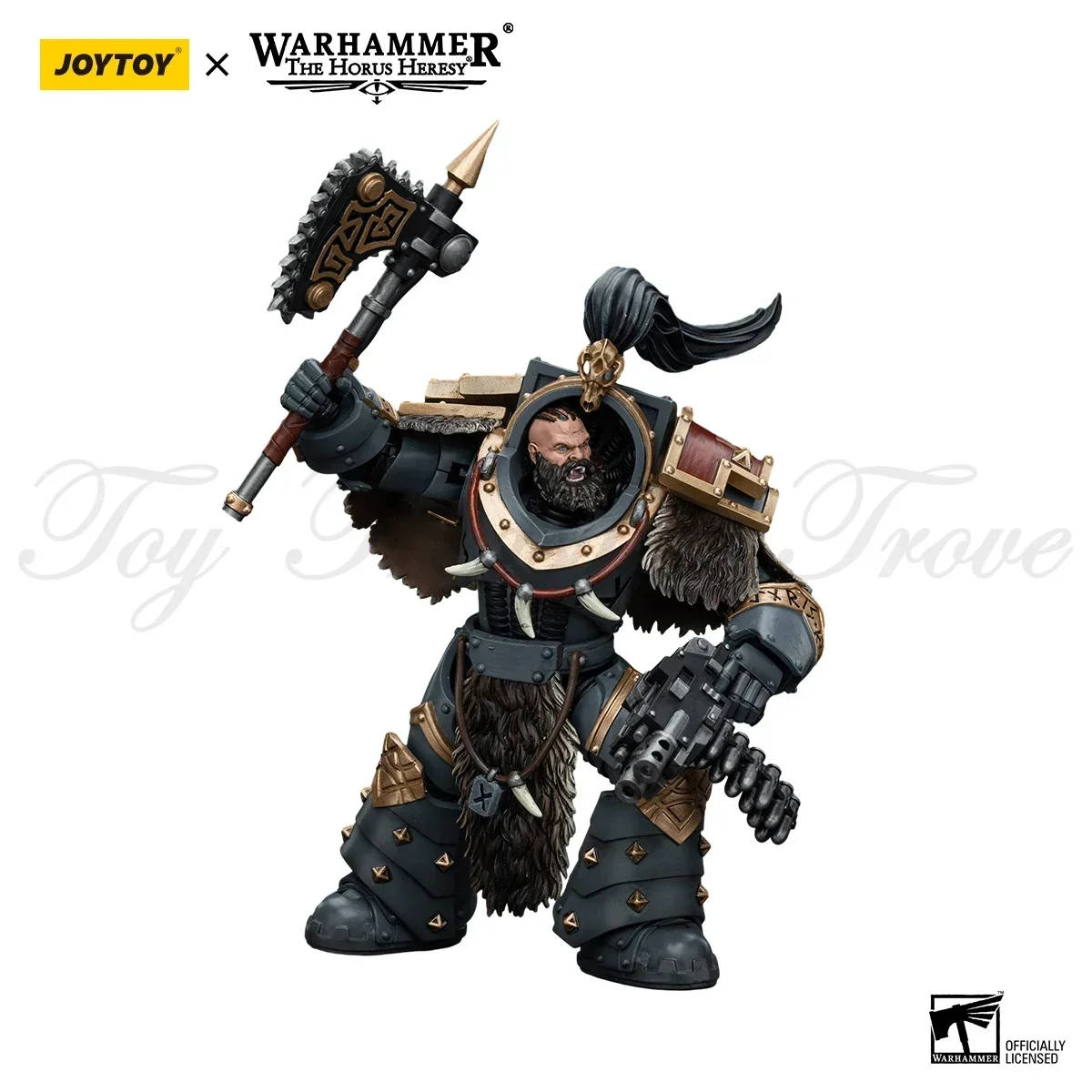 [IN STOCK]JOYTOY 1/18 Warhammer Action Figure Space Wolves Varagyr Wolf Guard Squad Movable Anime Military Model Toy Collection