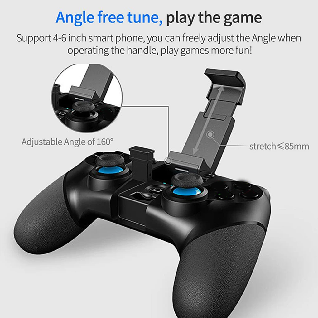 

Phone Bluetooth-compatible Video Game Pad Console Gaming Wireless Controller Anti-slide Multi Button Gamepad Kids Adults