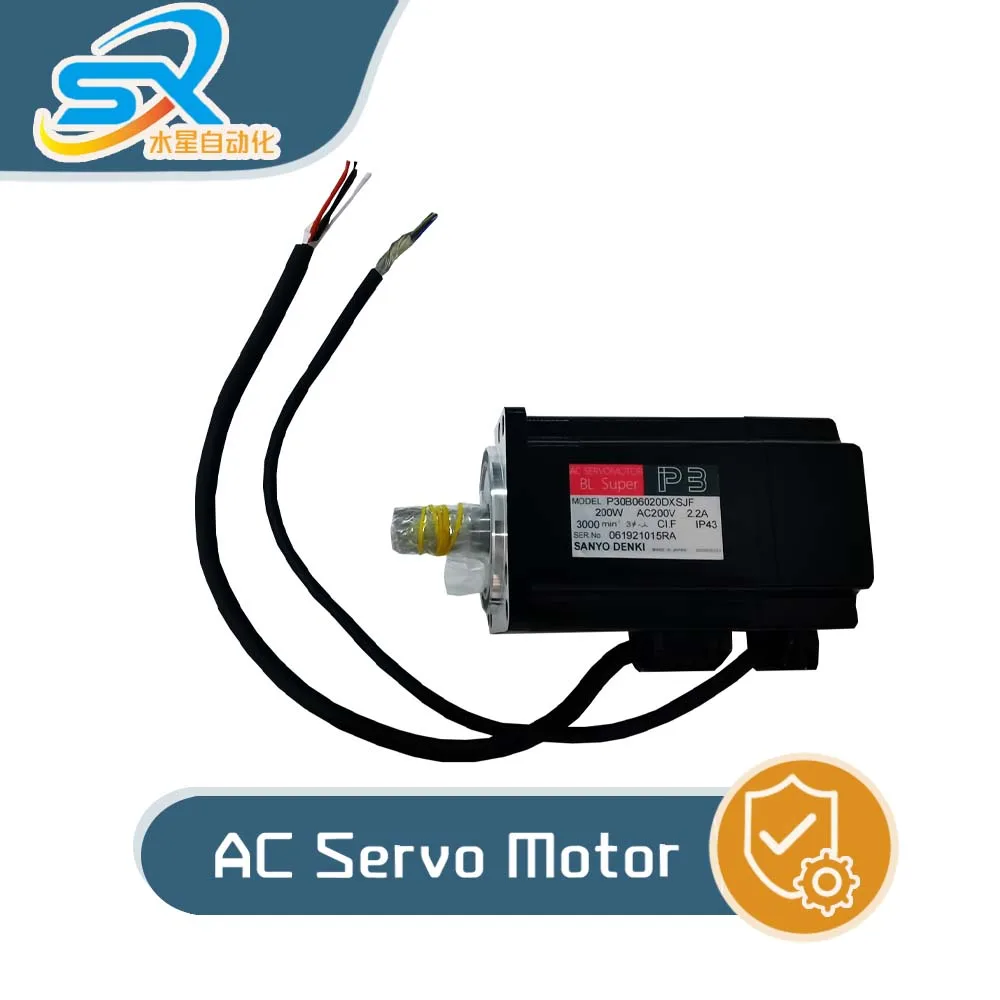 Primary source of goods AC Servo Motor P30B06020DXSJF 200w vOne year/three months warranty Negotiated sale