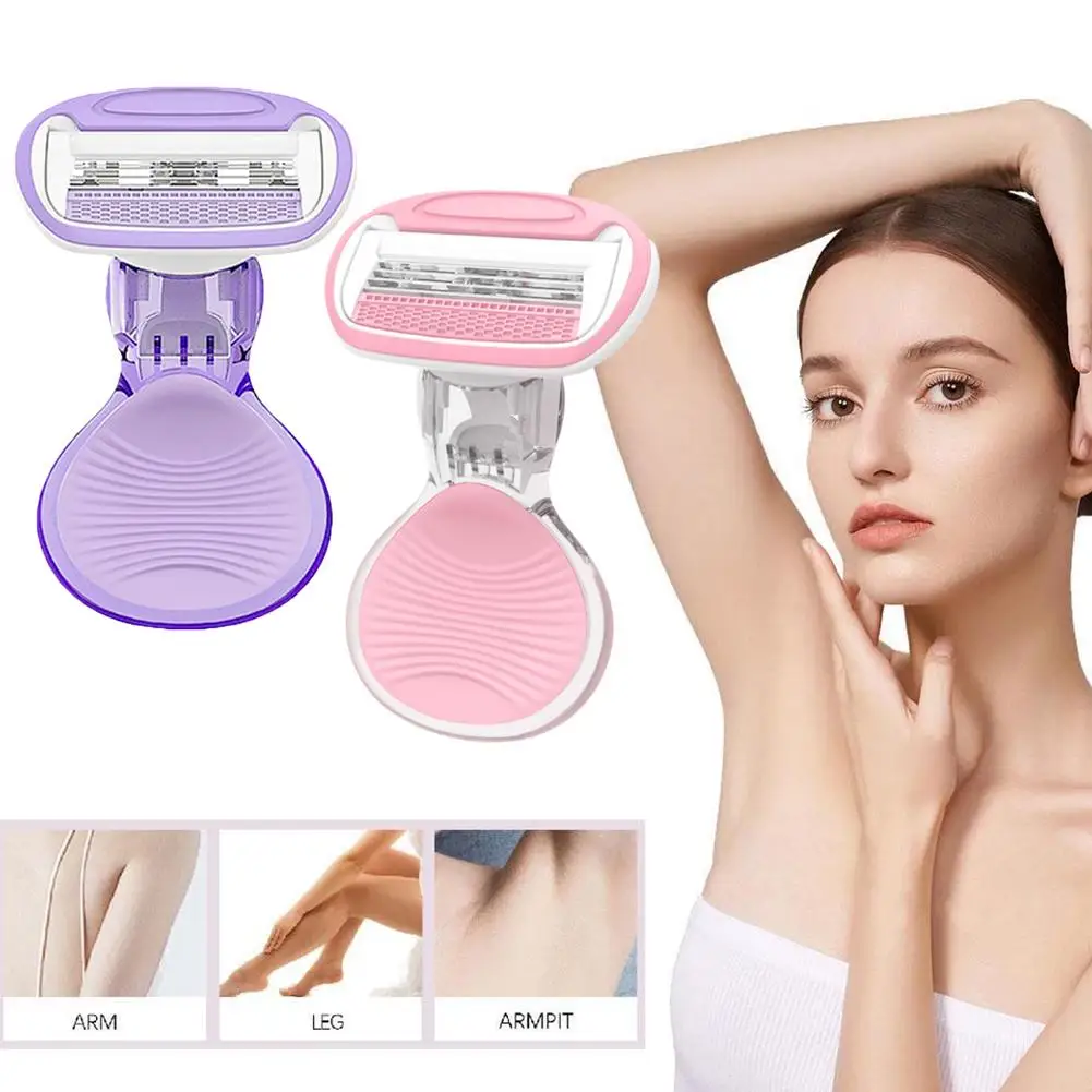 

Mini Portable Small Shell Epilator Shaving Knife Hair Razor Removal Women's L4O3