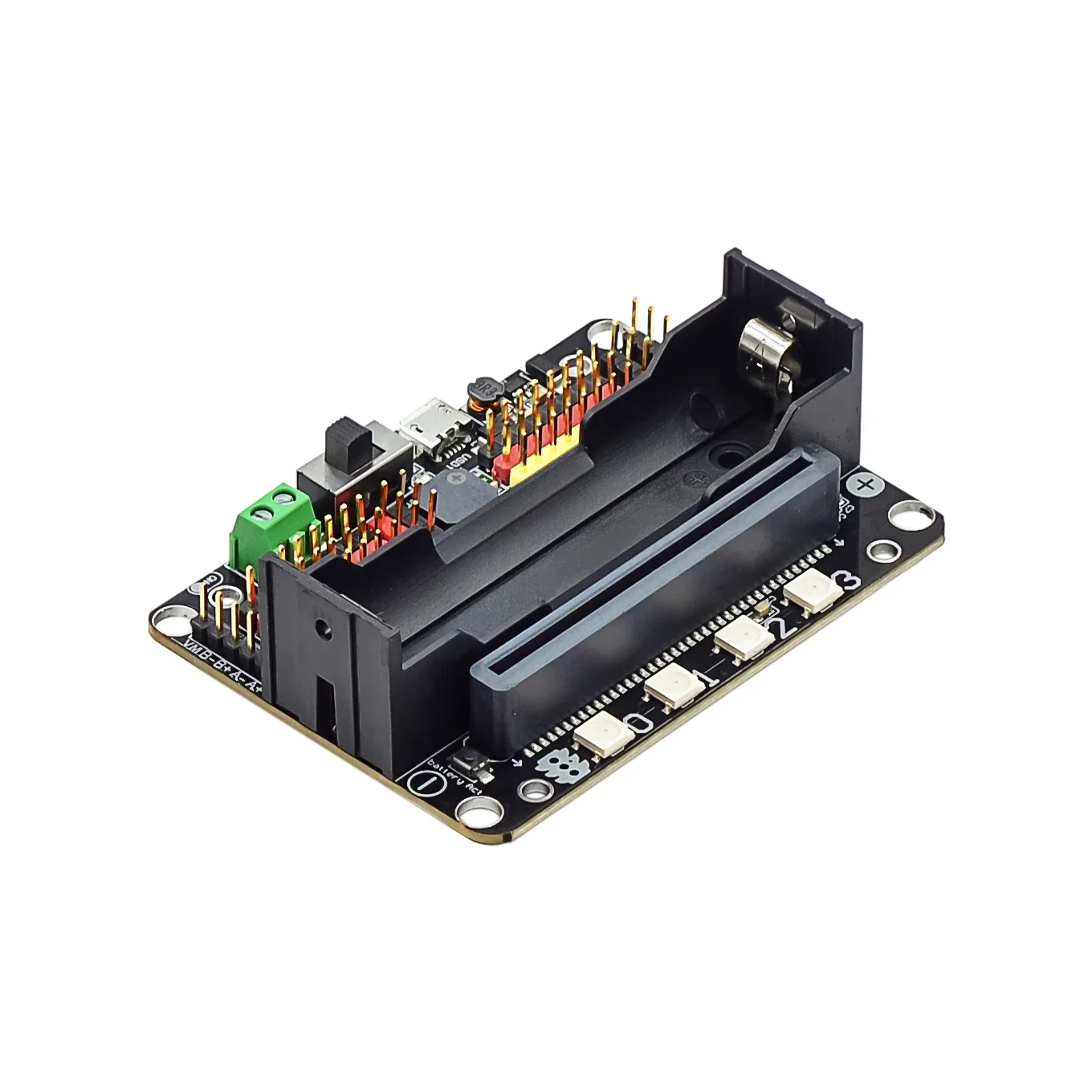 Para placa de expansión Micro:bit Microbit principiante de escuela primaria y secundaria Robotbit V2.0 programación Python