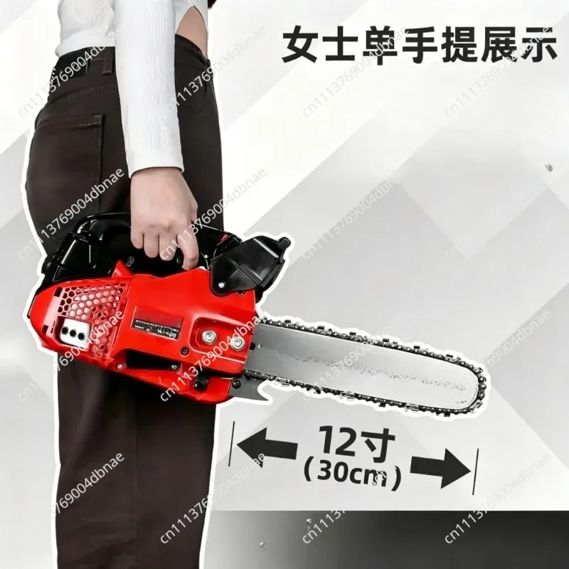 12 Inch 2500 Professional Tree Cutting High Power Gasolina Saw Handheld Chain Saw Wood Cutting Machine Garden Tools