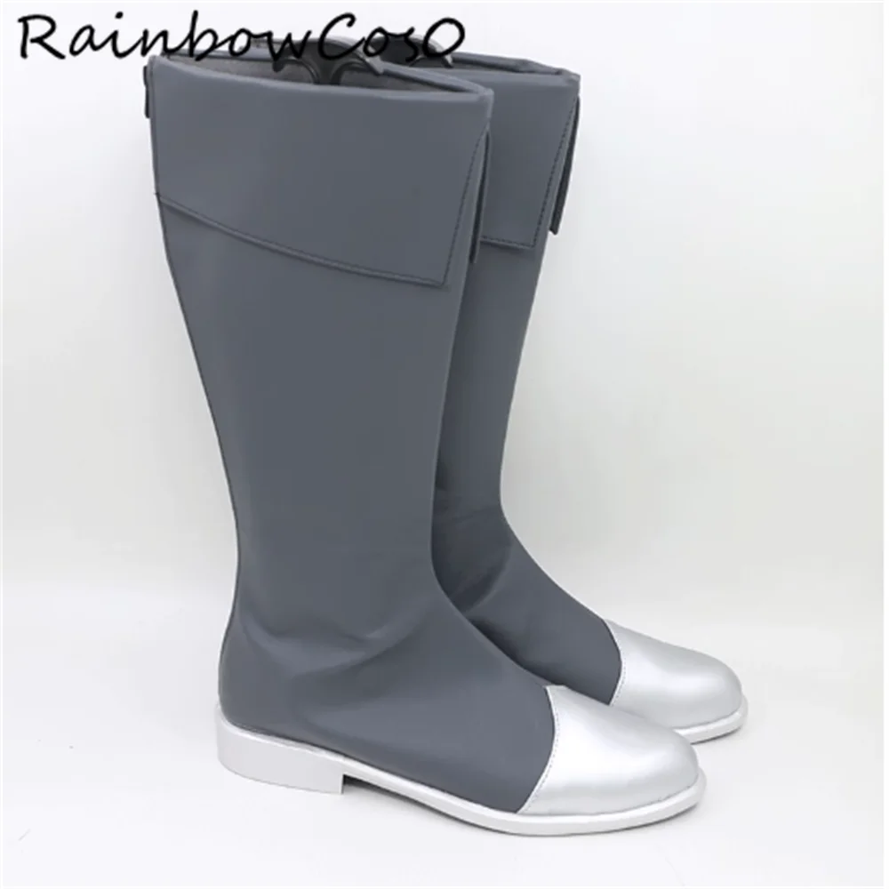 Richter Belmont Alucard Castlevania Sinfonia della Notte Scarpe Cosplay Stivali Gioco Anime Party Halloween RainbowCos0 W5202