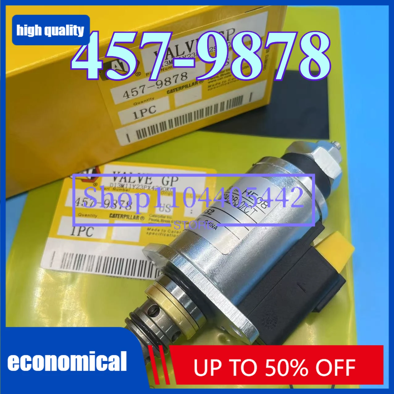 

Электромагнитный клапан гидравлического насоса экскаватора E330D E336D E345D E349D 457-9878 4579878