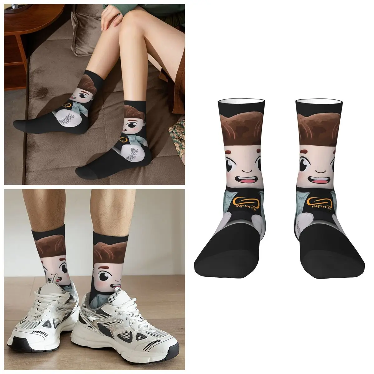 

Носки Caylus, впитывающие пот чулки в стиле Харадзюку, всесезонные длинные носки, аксессуары для подарков унисекс